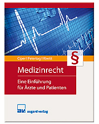 Cover: Medizinrecht / Asgard Verlag
